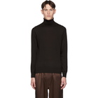 Brioni Brown Cashmere Classic Turtleneck