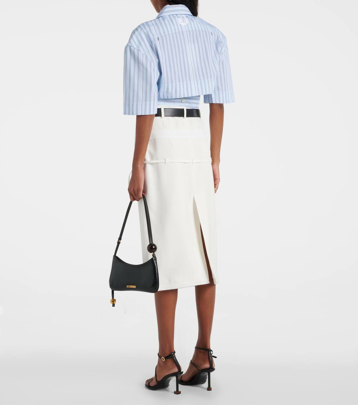 新品 JACQUEMUS LA CHEMISE COURTE BARI シャツ Jacquemus La Chemise Courte Bari striped cotton shirt Jacquemus