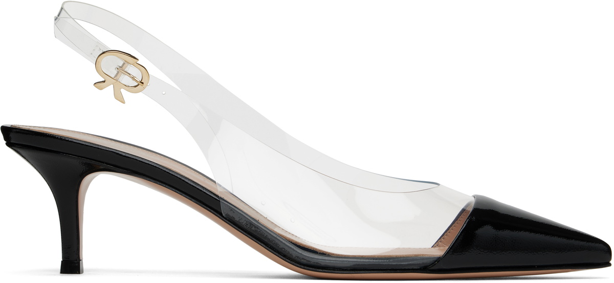 新品36 Gianvito Rossi PLEXI55 Gianvito Rossi Elle 55MM Plexi Mules | Saks Fifth Avenue