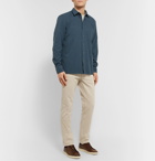 Hugo Boss - Cotton-Corduroy Shirt - Blue