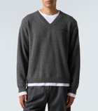 Miu Miu Layered cashmere sweater