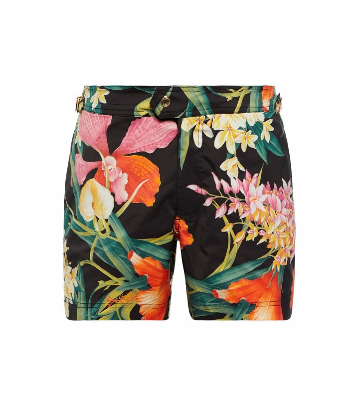 Photo: Tom Ford - Bold Orchid swim shorts