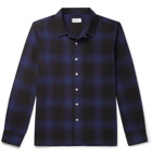 Universal Works - Checked Cotton Shirt - Blue