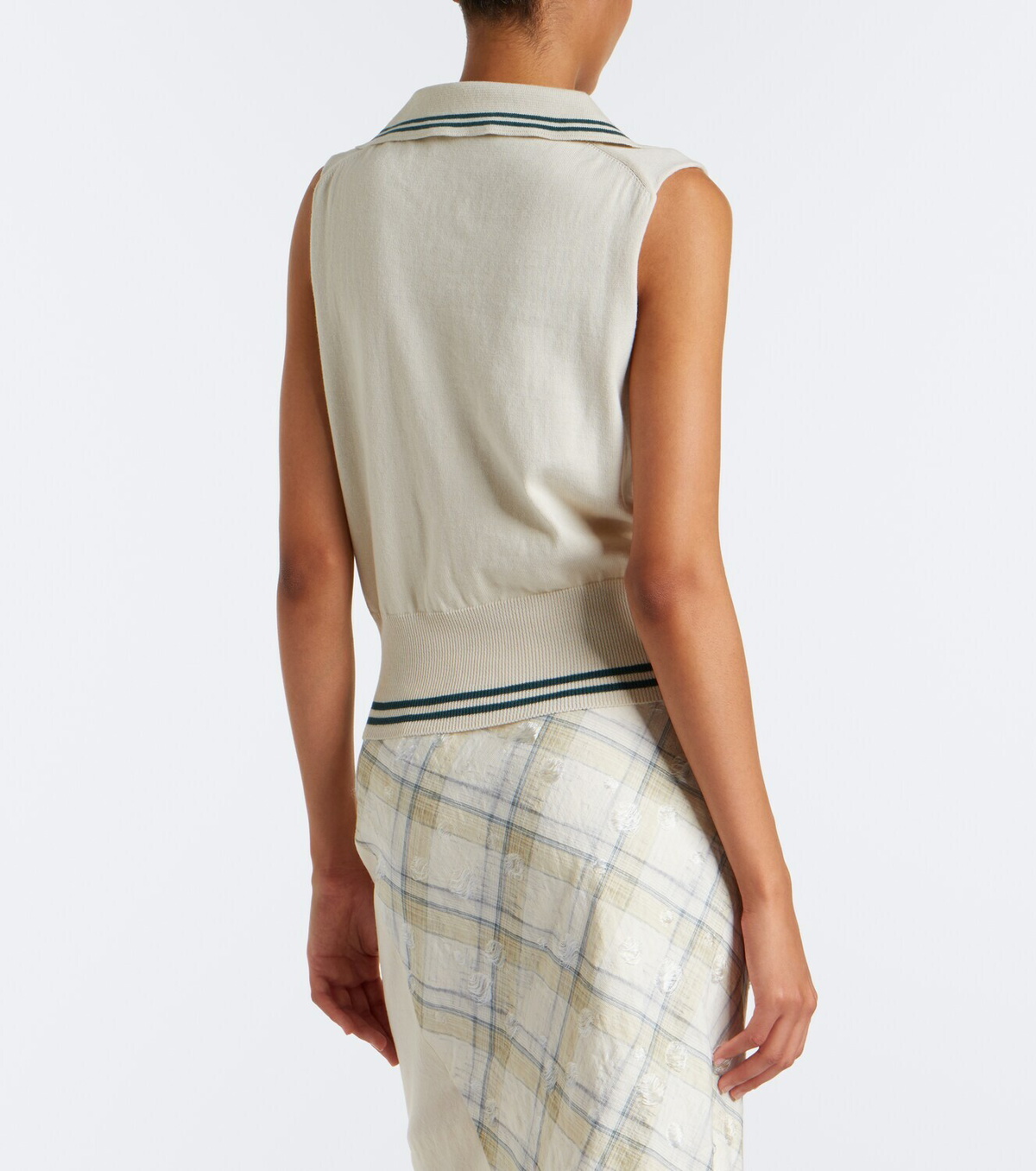 Vivienne Westwood Doubletake cotton and cashmere polo shirt