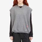 Alexander Wang Women's Oversized Apple Logo Vest in Sidewalk