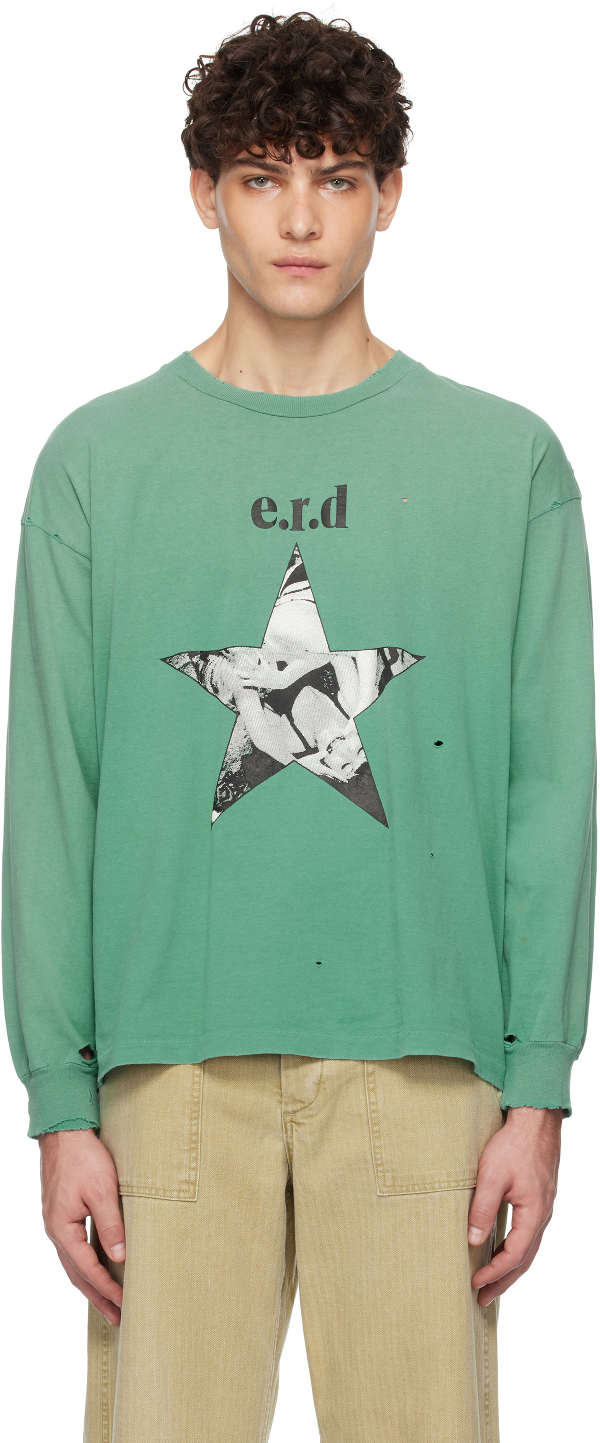 Enfants Riches Deprimes ERD L/S Tee ロンT Enfants Riches Déprimés E.R.D Alien Print Long Sleeves Tee