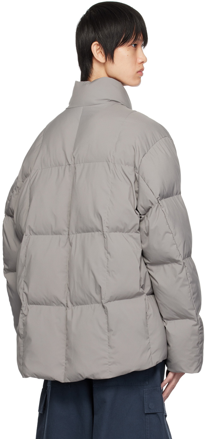 AMBUSH Gray Patch Puffer Jacket Ambush