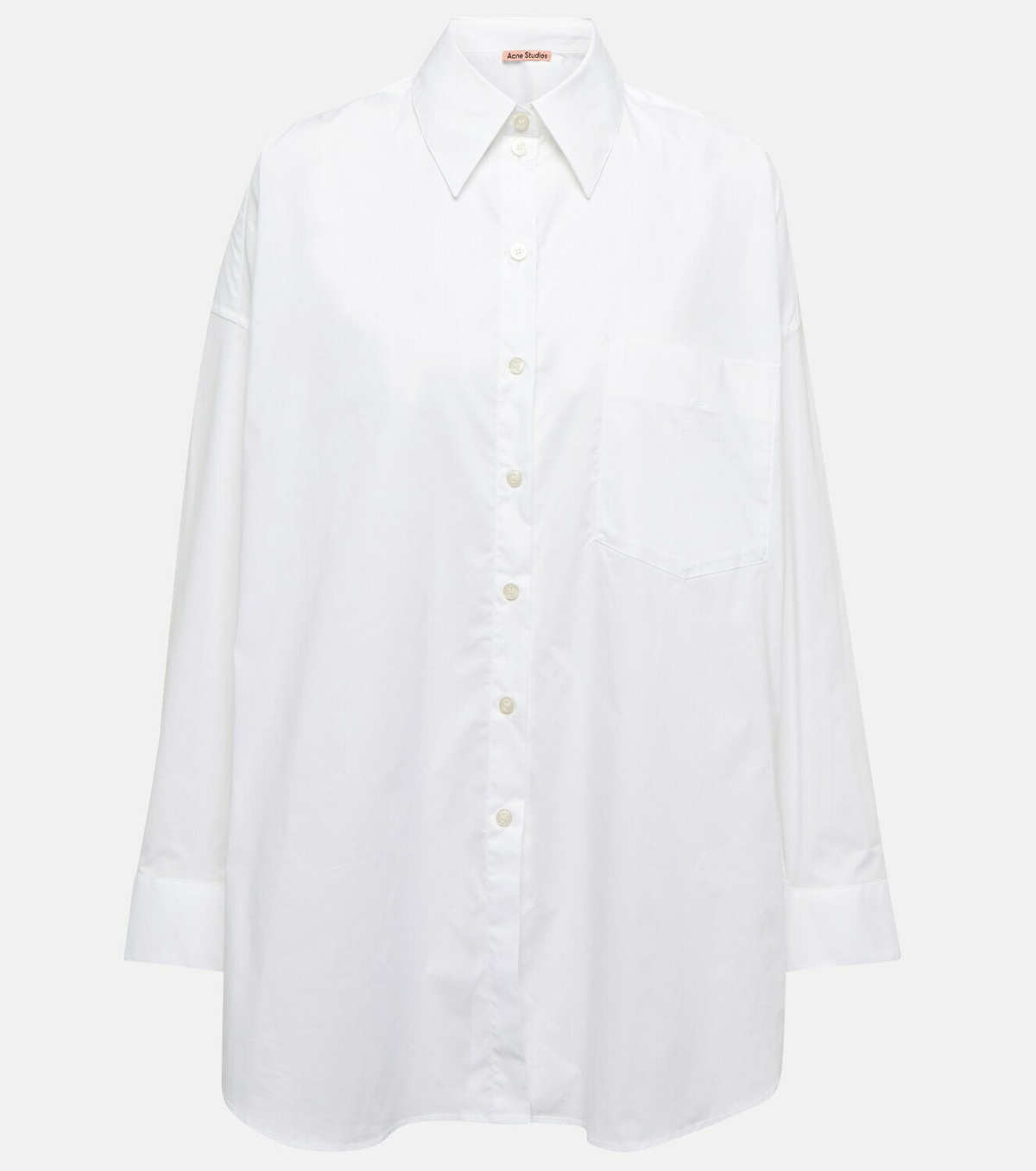 Acne Studios Cotton-blend poplin shirt Acne Studios