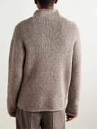 The Row - Ryoko Cotton Rollneck Sweater - Brown