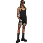 Rick Owens Black Tower Pony Tank Top