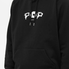 Pop Trading Company Men's Smoke Logo Popover Hoody in Black