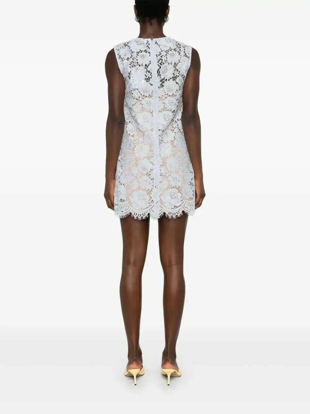 Self-Portrait Fine-Lace Mini Dress Self-Portrait