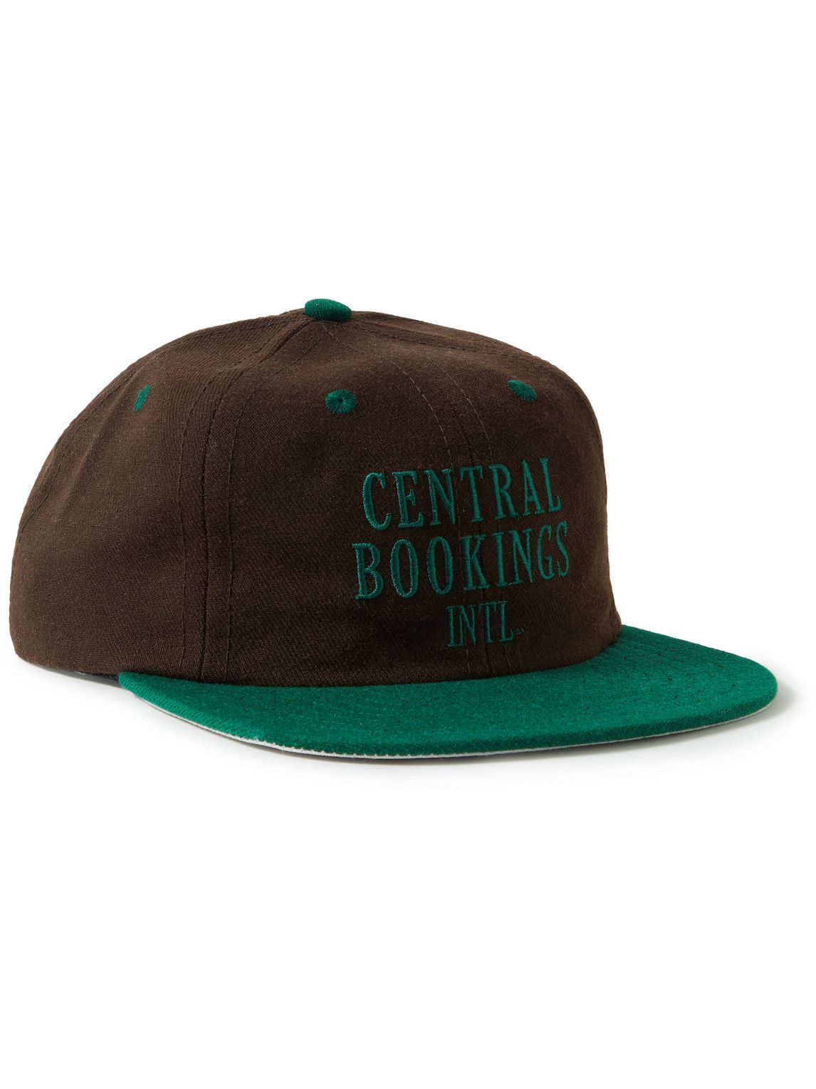 Central Bookings Intl™️ - Logo-Embroidered Cotton-Twill Baseball Cap