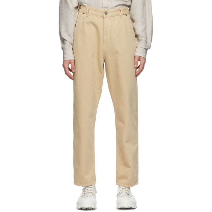 Photo: Jacquemus Beige Le De Nimes Trousers