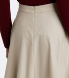 'S Max Mara Wool midi skirt