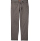 Barena - Rampin Slim-Fit Cotton-Blend Twill Trousers - Brown