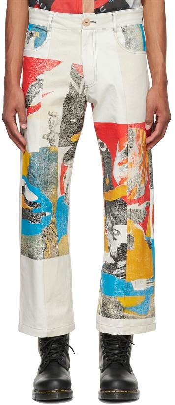 Photo: Bethany Williams Off-White Cotton Trousers