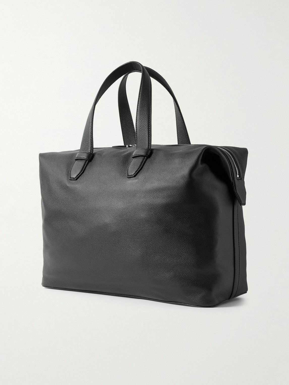 Brioni - Full-Grain Leather Weekend Bag