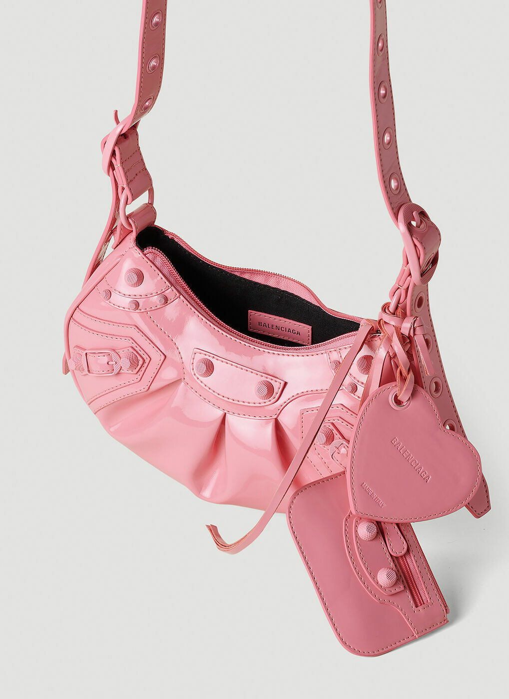 ショルダーバッグ・ポシェット BALENCIAGA Woman Shoulder bag Pink 7716702AA0L 5528 Balenciaga Small BB Soft Flap Leather Shoulder Bag | Pink