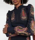 Etro Paisley midi dress