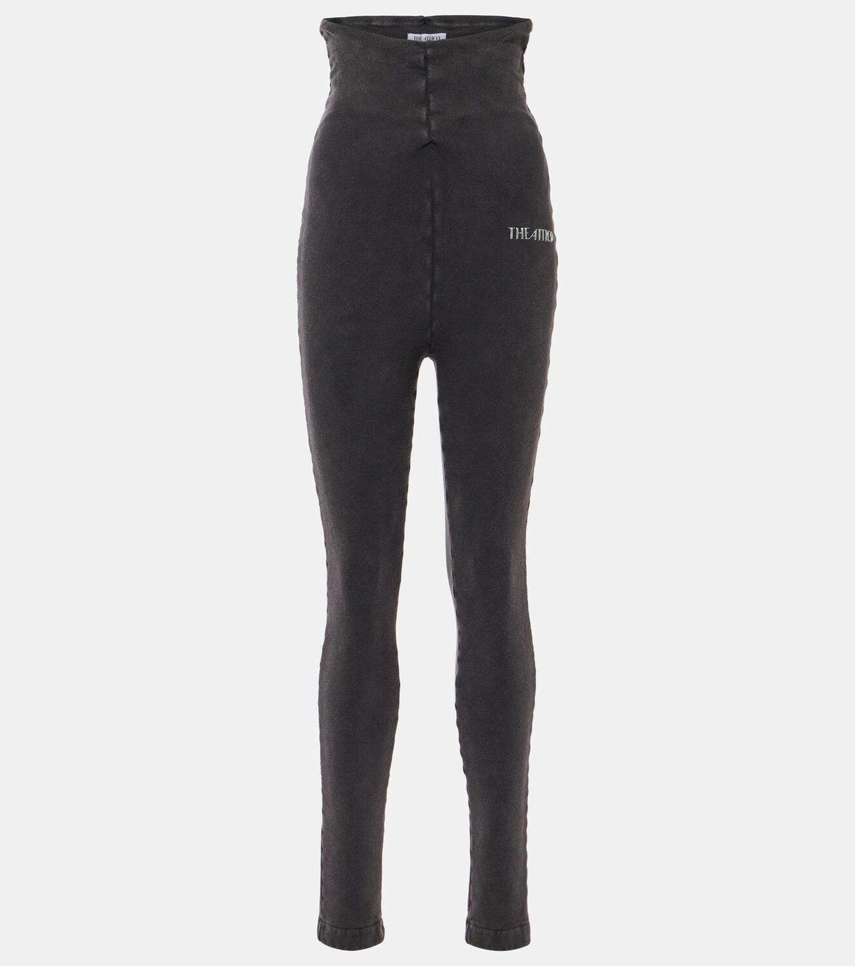 The Attico High-rise cotton jersey leggings
