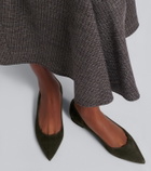 Gianvito Rossi Gianvito suede ballet flats