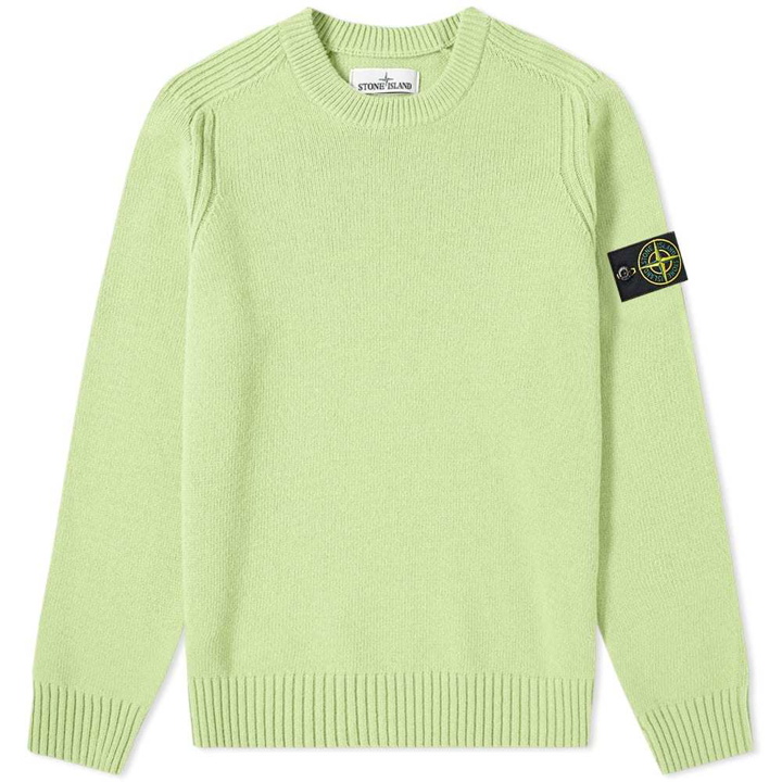 Photo: Stone Island Lambswool Crew Knit