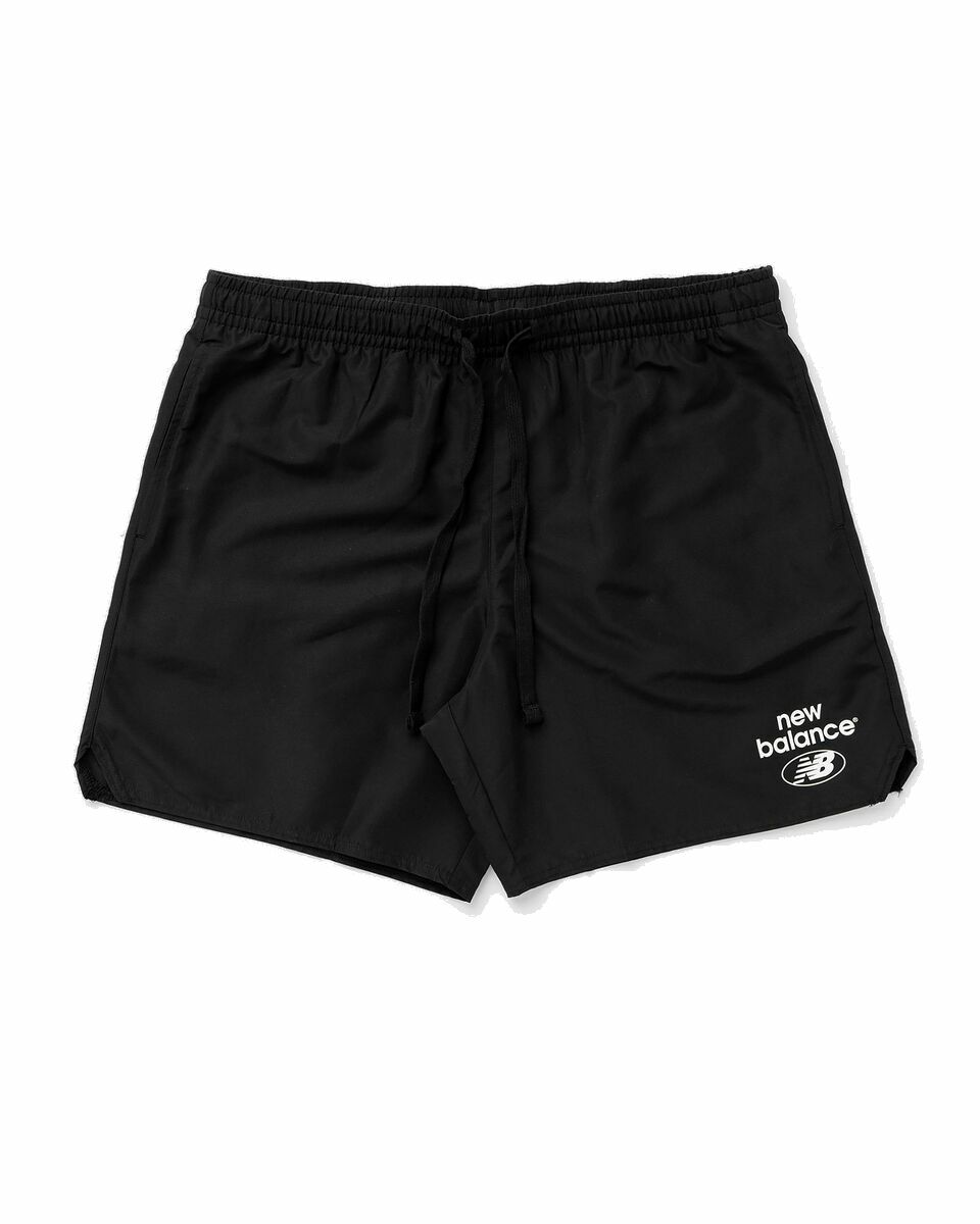 Photo: New Balance Essentials Woven Short Black - Mens - Casual Shorts