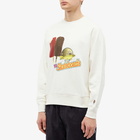 ICECREAM Men's Flying Crew Sweat in Off-White