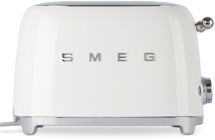 Photo: SMEG White Retro-Style 4 Slice Toaster