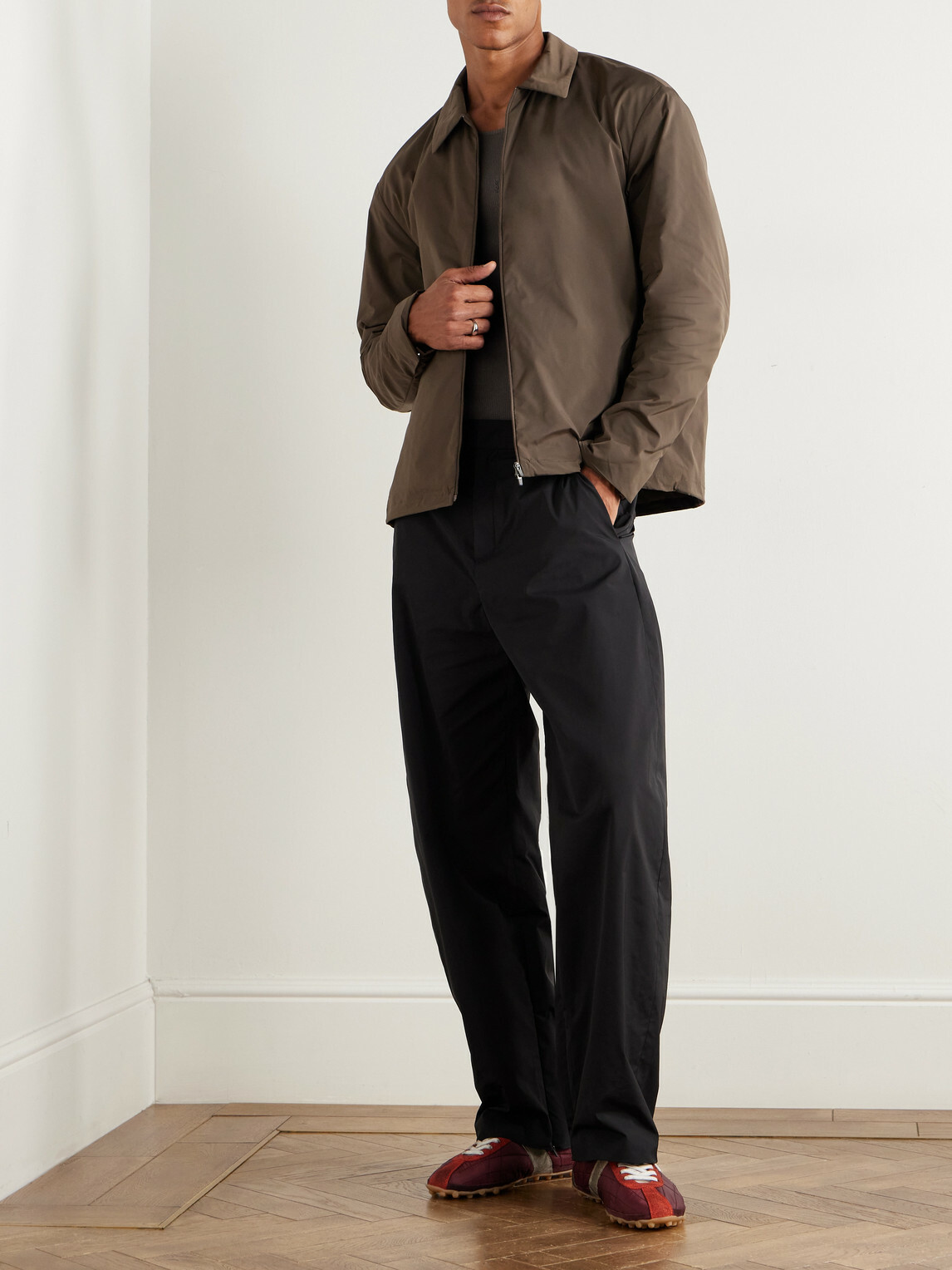 Amomento - Padded Taffeta Jacket - Brown