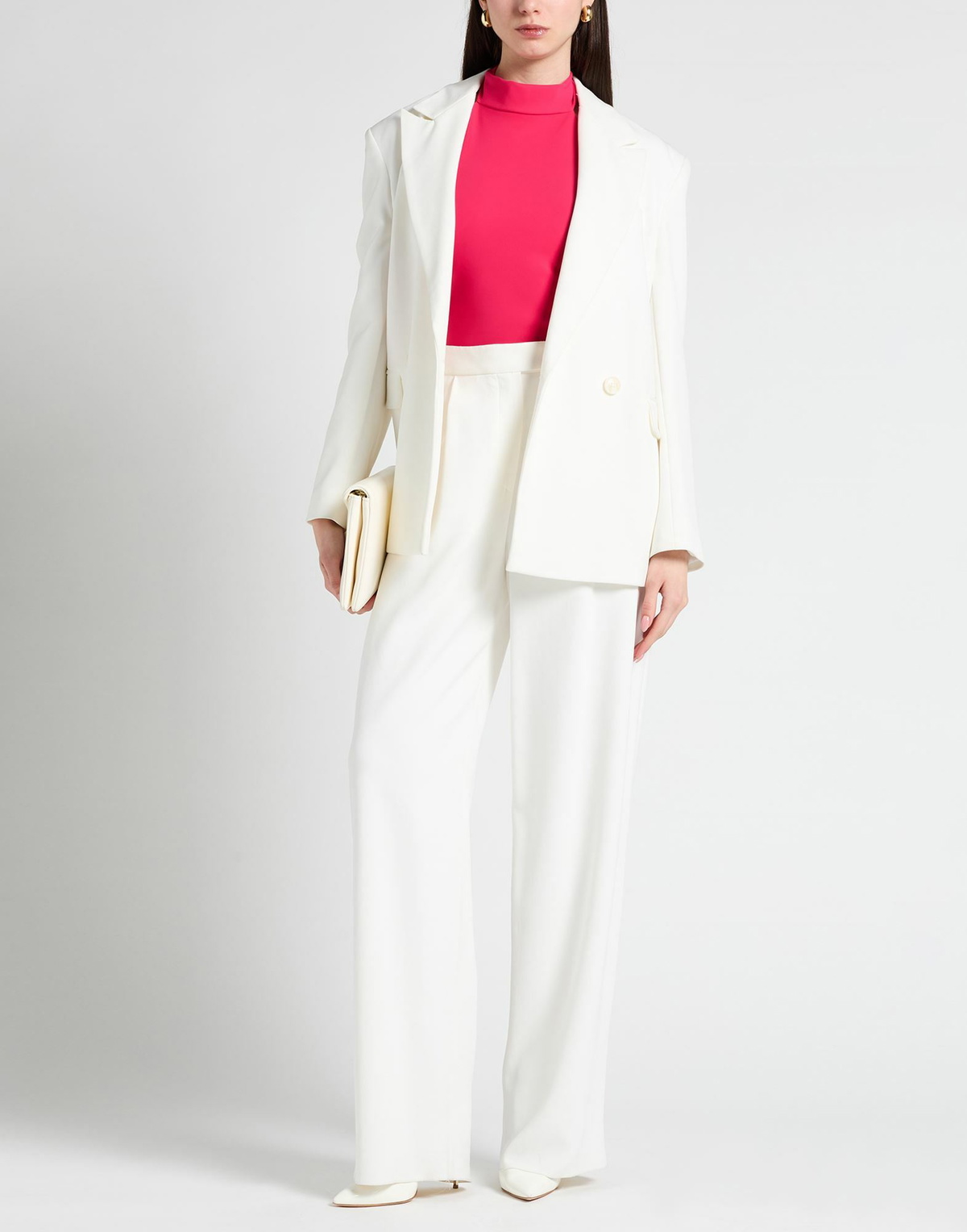 Chiara Boni La Petite Robe Womens Bodysuit Coral