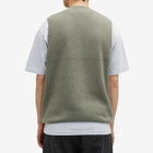 Snow Peak Men's Thermal Boa Fleece Vest in Grey