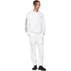 A-Cold-Wall* White Seamline Lounge Pants