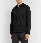 AFFIX - Logo-Print Cotton-Blend Twill Jacket - Black