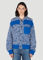 Kenzo Mouliné  Button Down Cardigan