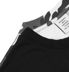 Vetements - Oversized Printed Cotton-Jersey T-Shirt - Black