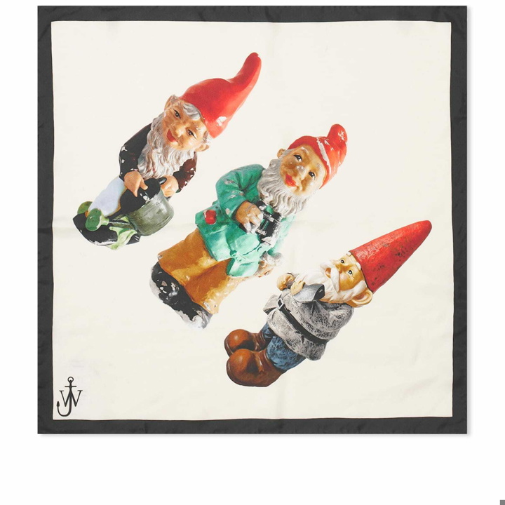 Photo: JW Anderson Women's 60 X 60 Scarf With Knome Print in Multi