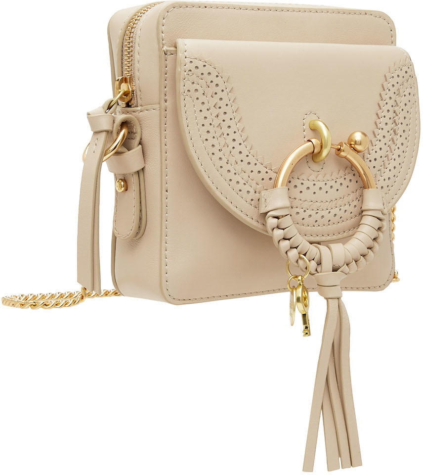 Joan Shoulder Bag - See By Chloé - Leather - Cement Beige