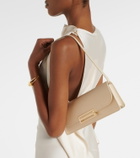 Victoria Beckham Dorian East-West satin clutch