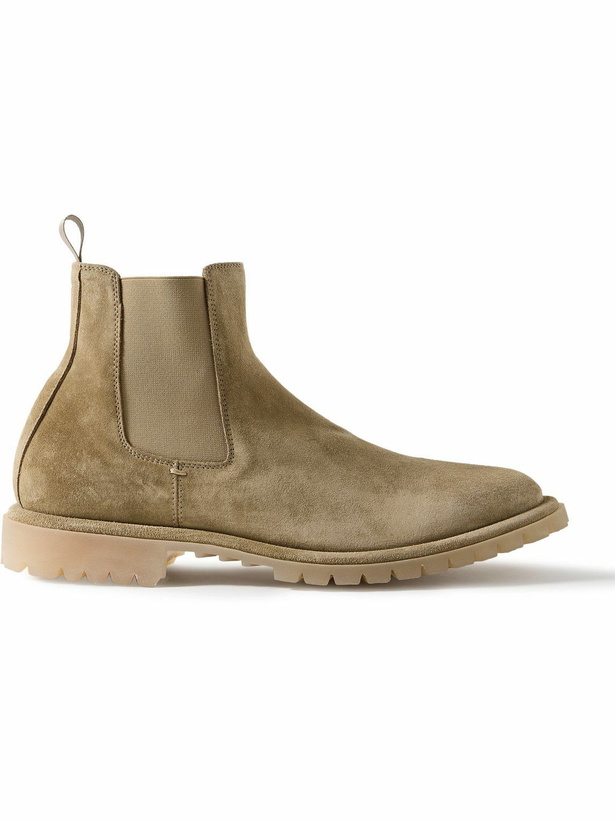 Photo: Officine Creative - Spectacular Suede Chelsea Boots - Neutrals