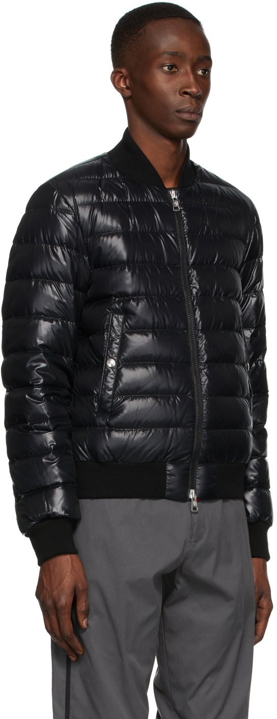 Black shop moncler bomber