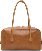 MARGESHERWOOD Brown Soft Boston Small Bag