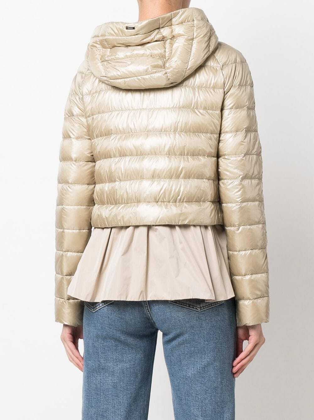 HERNO - Nylon Ultralight Hooded Down Jacket Herno