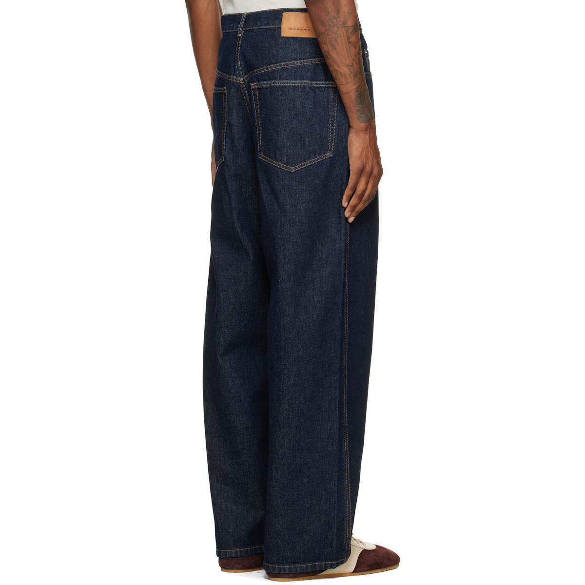 Isabel Marant Blue Jameson Jeans