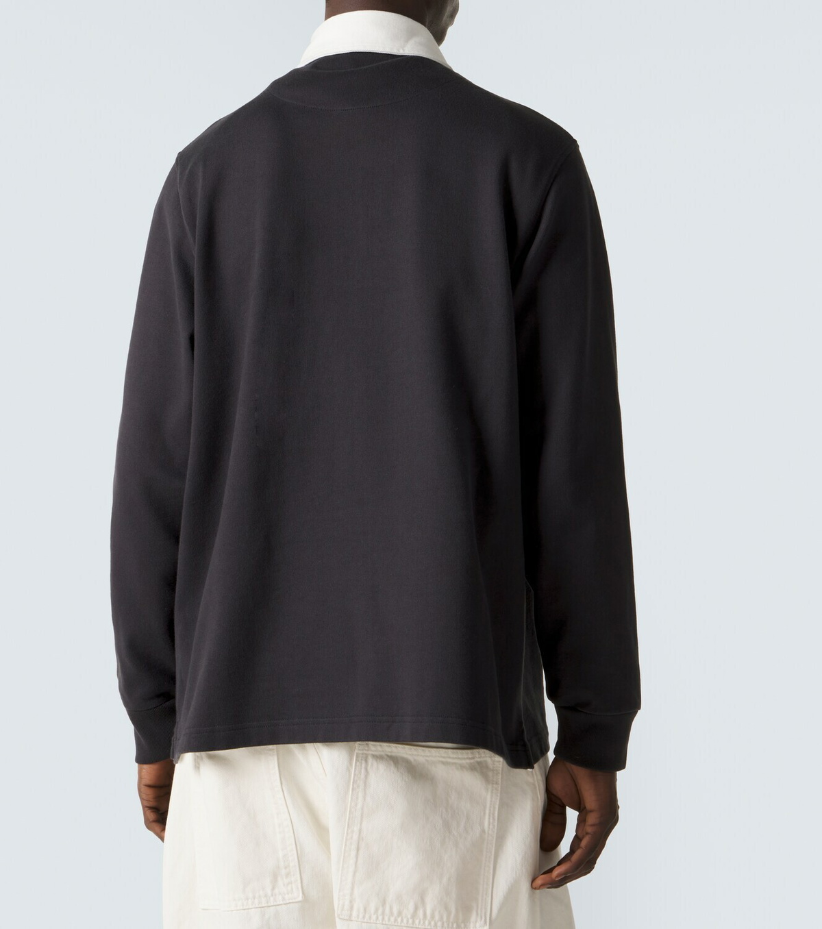 JW Anderson Art Club cotton jersey polo shirt