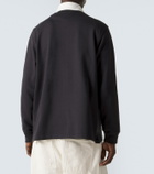 JW Anderson Art Club cotton jersey polo shirt