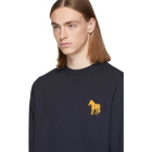 PS by Paul Smith Navy Zebra Sweatshirt