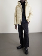 Fusalp - Atila Padded Corduroy Down Hooded Ski Jacket - Neutrals