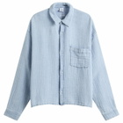 Won Hundred Men's Maza Shirt in Bleached Blue